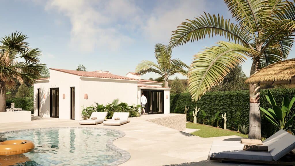 Villa met zwembad in Javea Spanje
